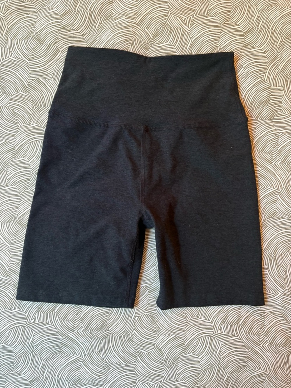 Beyond Yoga High-Rise Black Bike Shorts